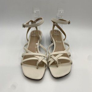 FIND. WOMEN'S ASYMETRIC TOE THONG WEDGE